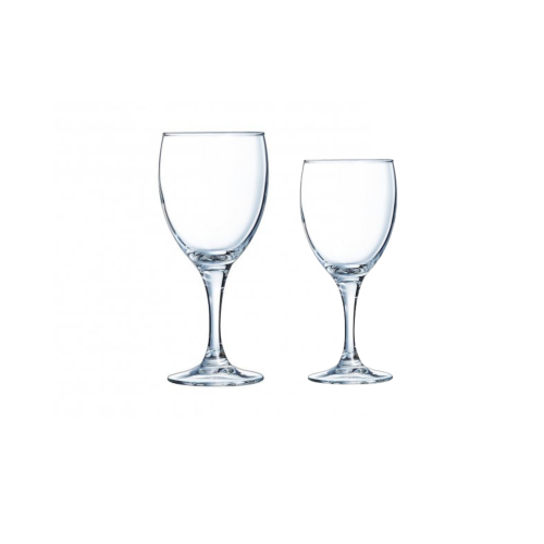 2 Verres "Elégance" 14.5 cl et 19 cl